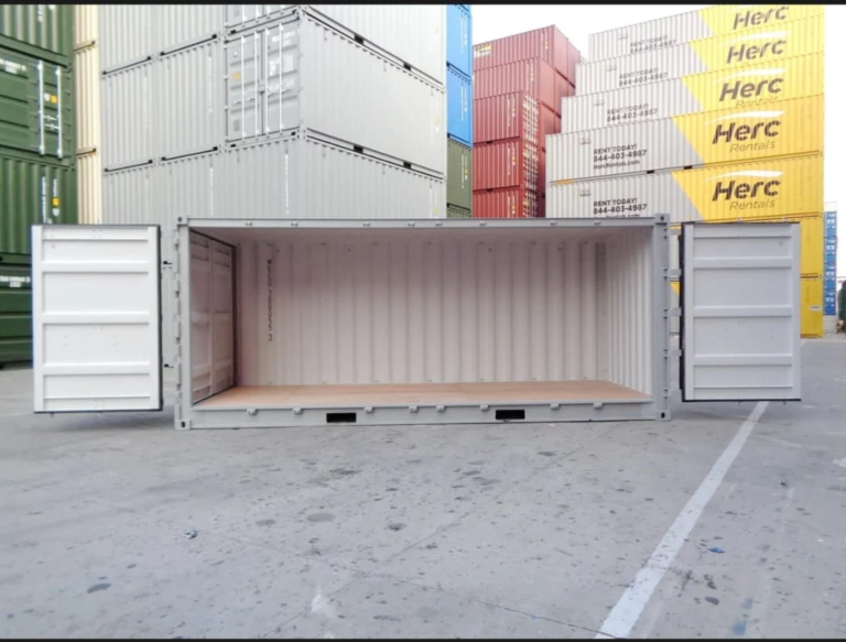 Contenedor Marítimo 20 Pies de Lado Abierto (Open Side) – Nuevo, Ideal para Equipos de Gran Longitud