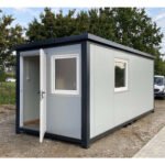 Oficina Contenedor Modular 6,00 x 2,40 m | Completamente Equipada con Baño, Ducha y Cocina - Imagen 9